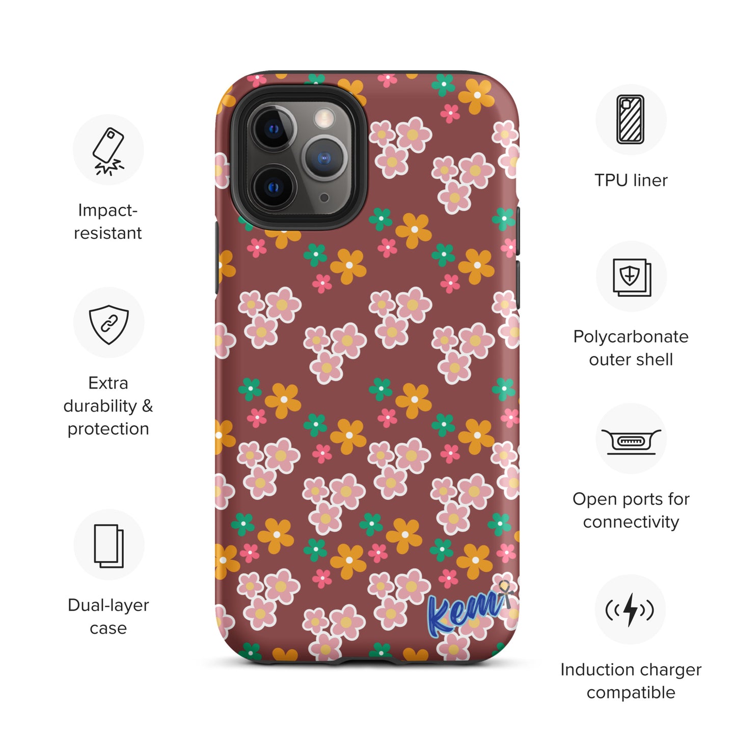 FLORAL Tough Case for iPhone®