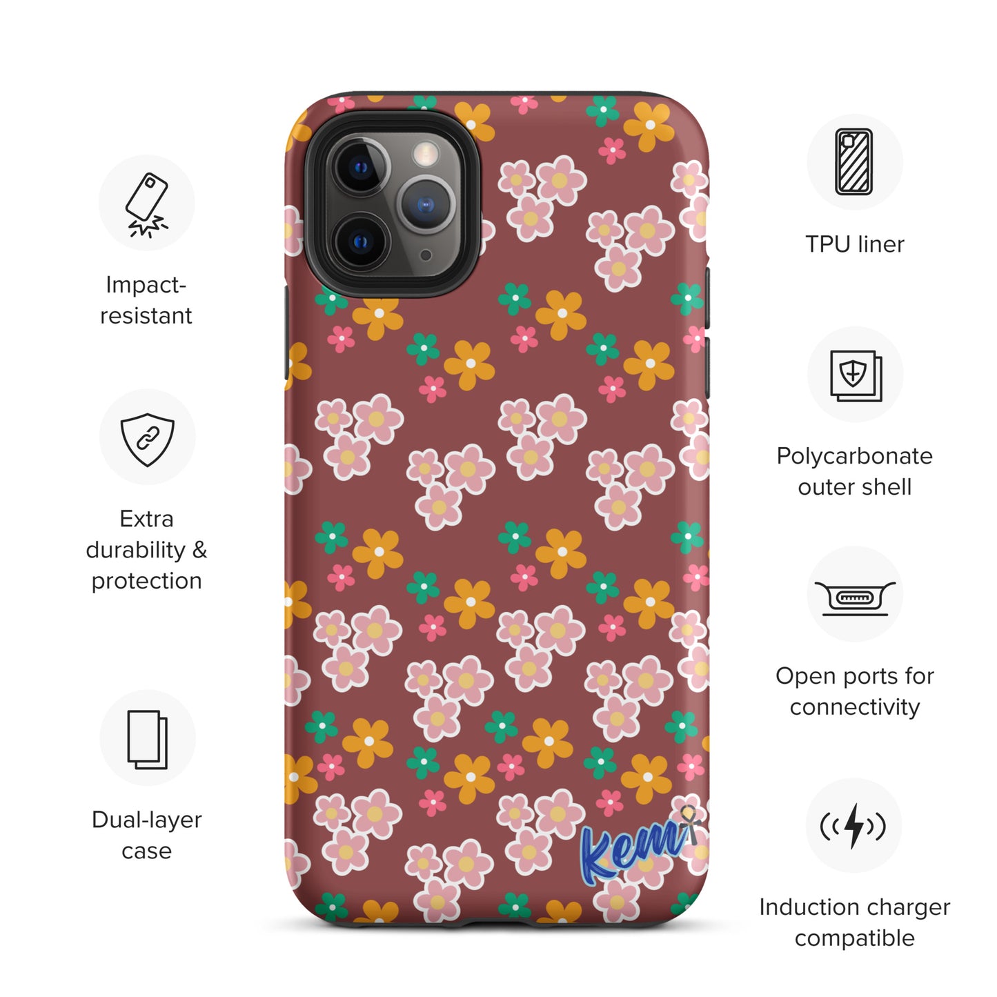 FLORAL Tough Case for iPhone®