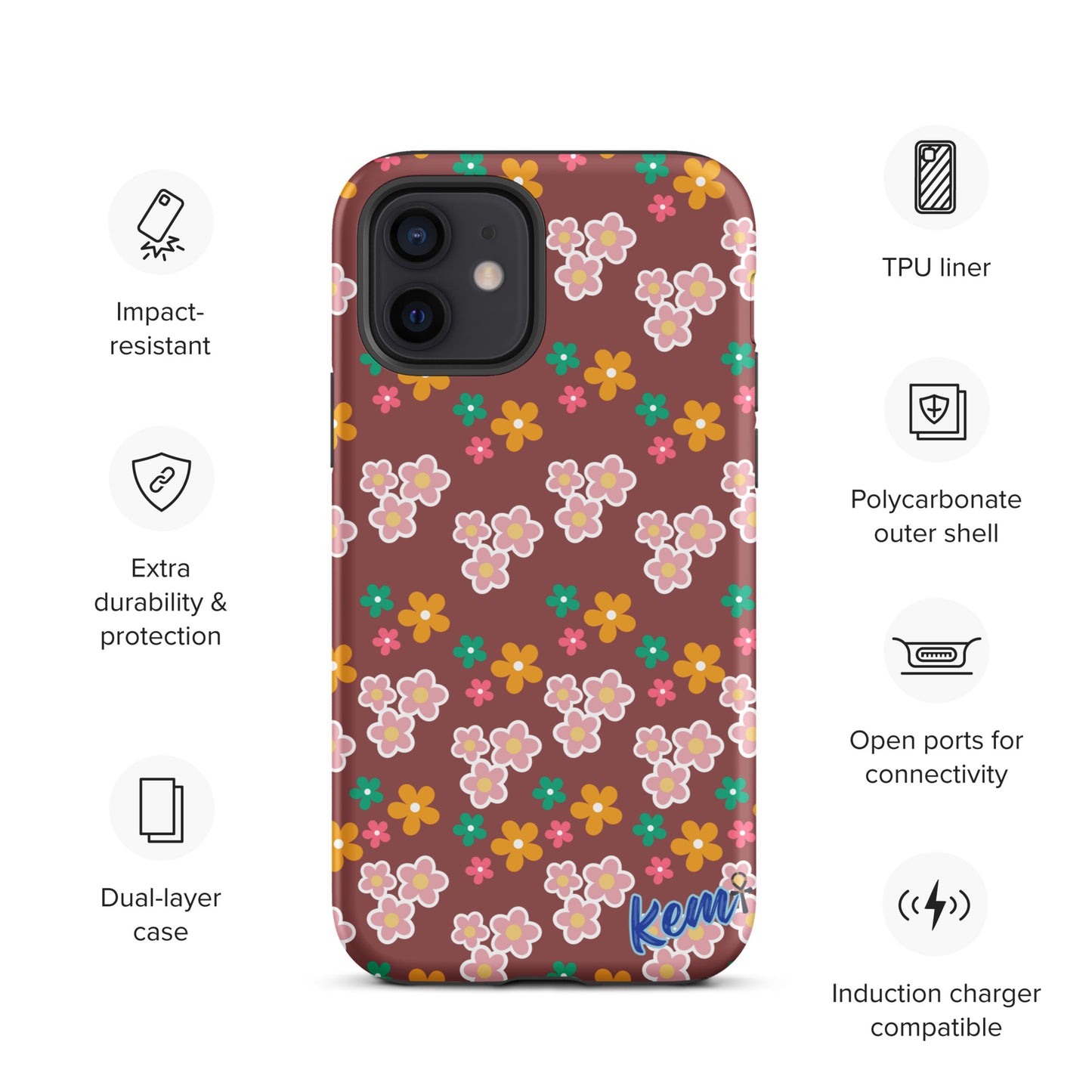 FLORAL Tough Case for iPhone®