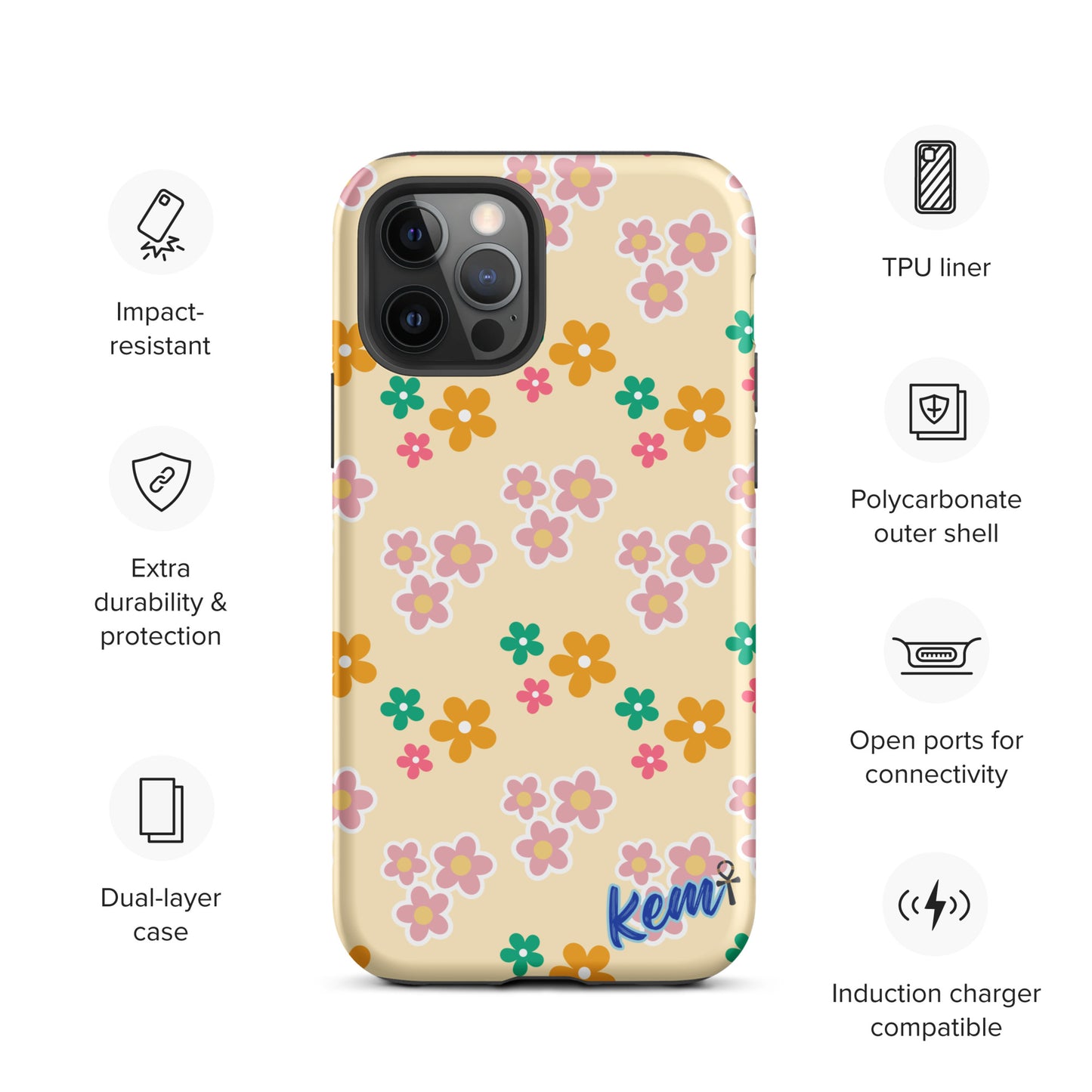 FLORAL Tough Case for iPhone®