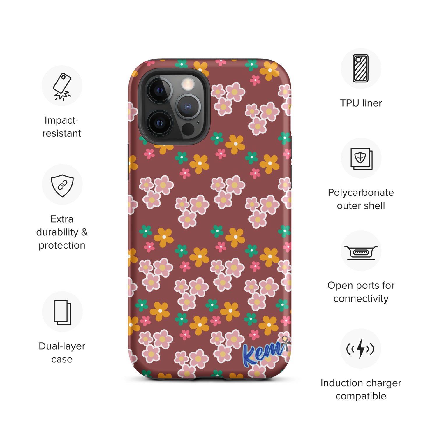 FLORAL Tough Case for iPhone®