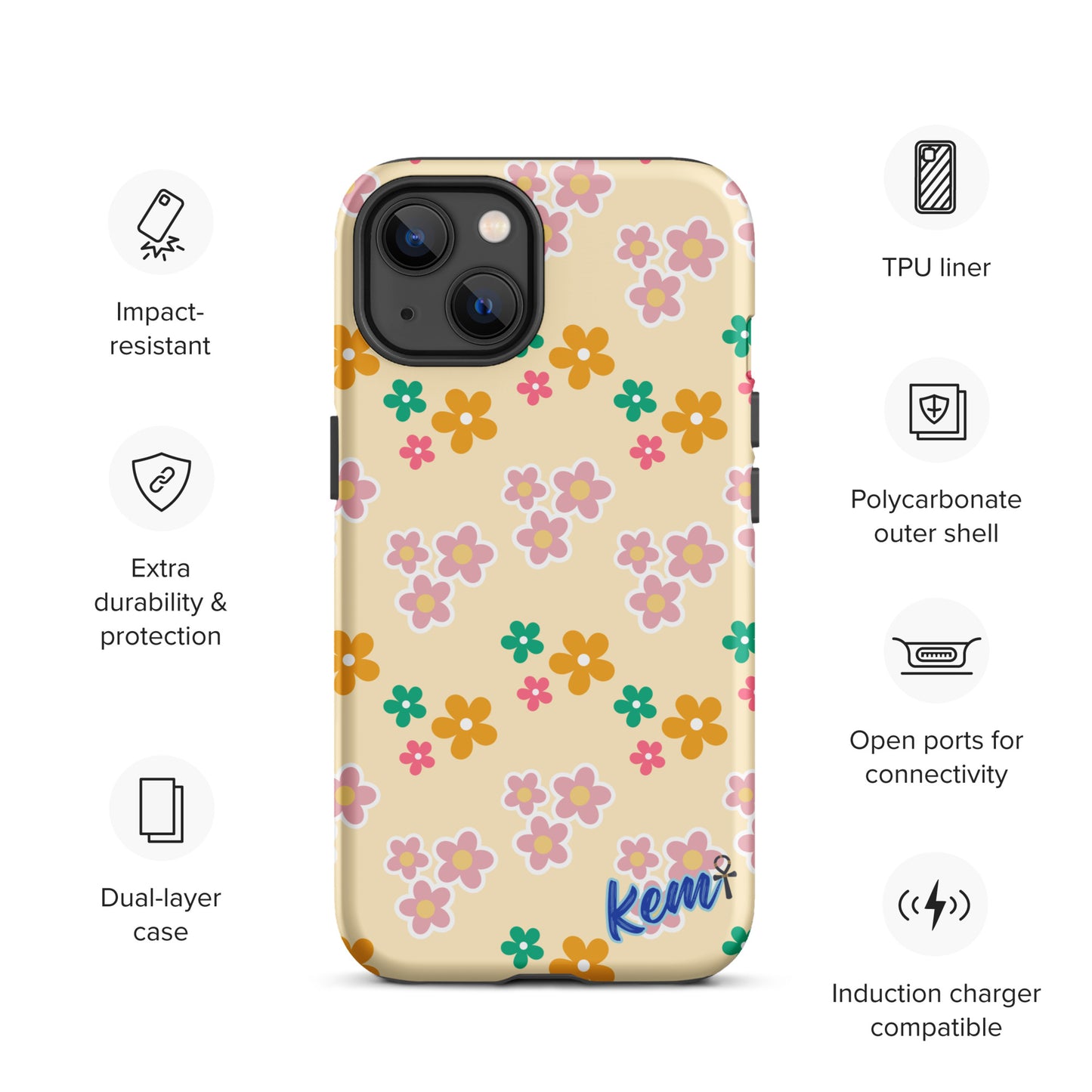 FLORAL Tough Case for iPhone®