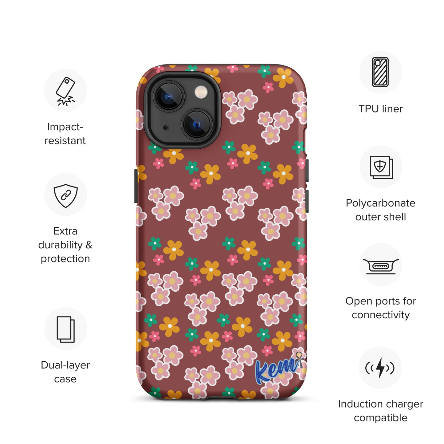 FLORAL Tough Case for iPhone®