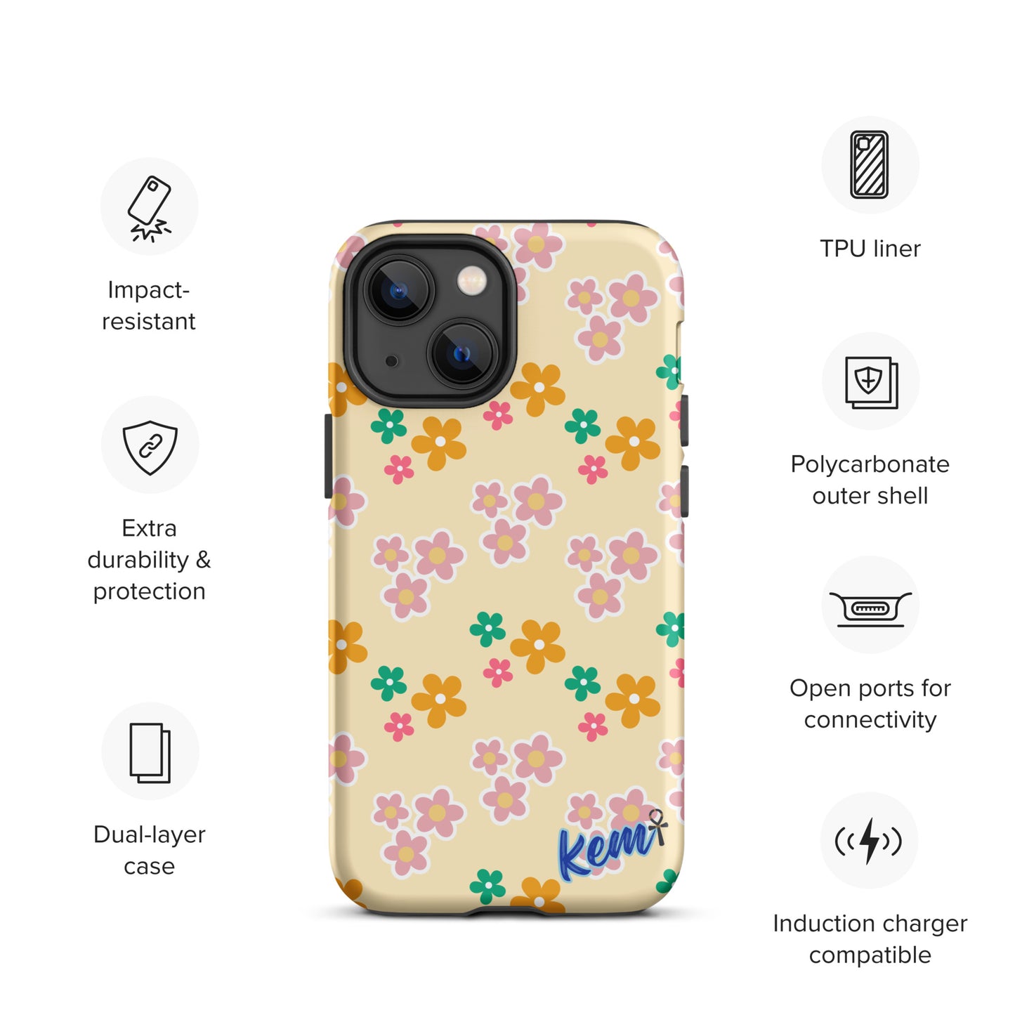 FLORAL Tough Case for iPhone®