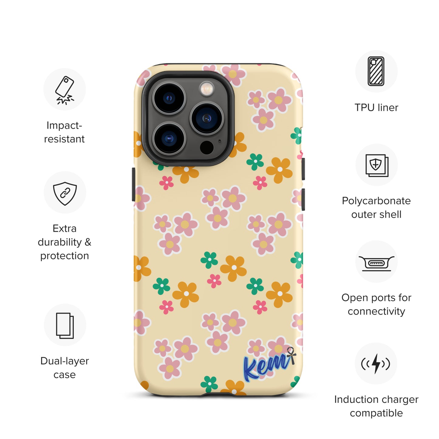 FLORAL Tough Case for iPhone®