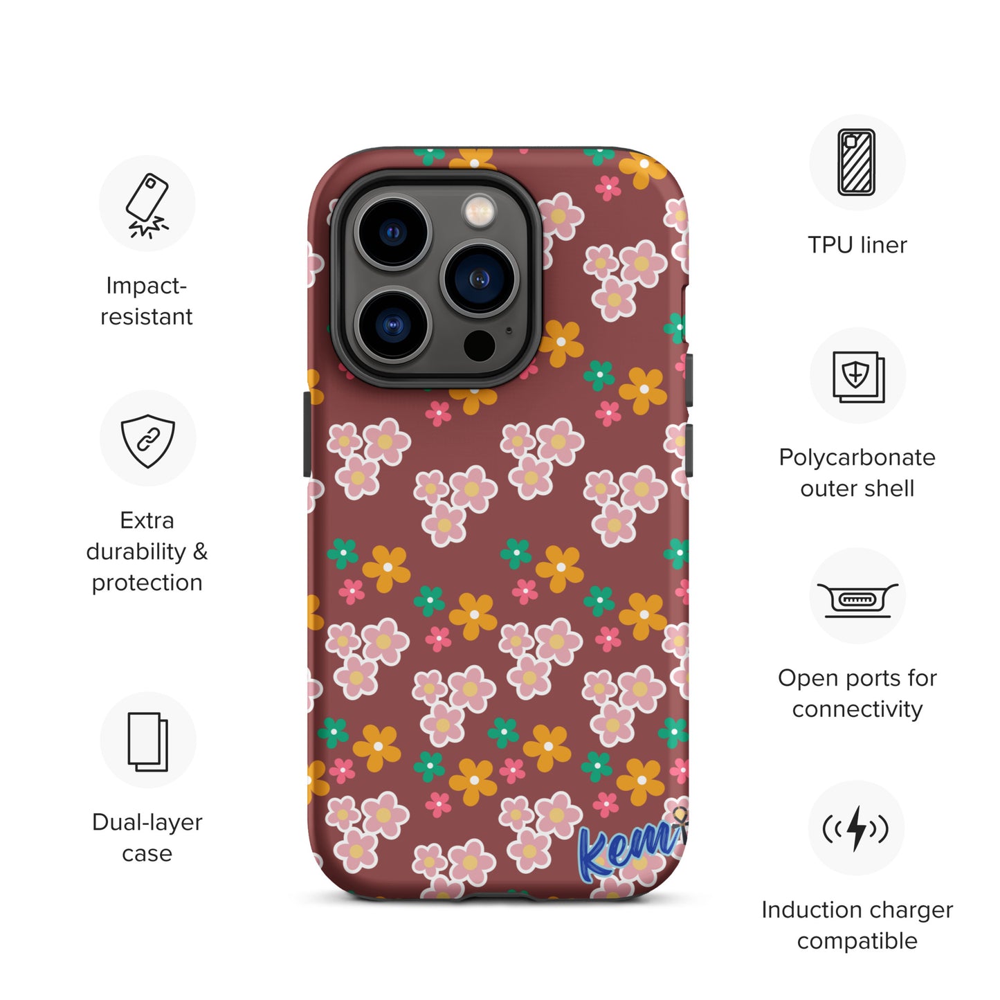 FLORAL Tough Case for iPhone®