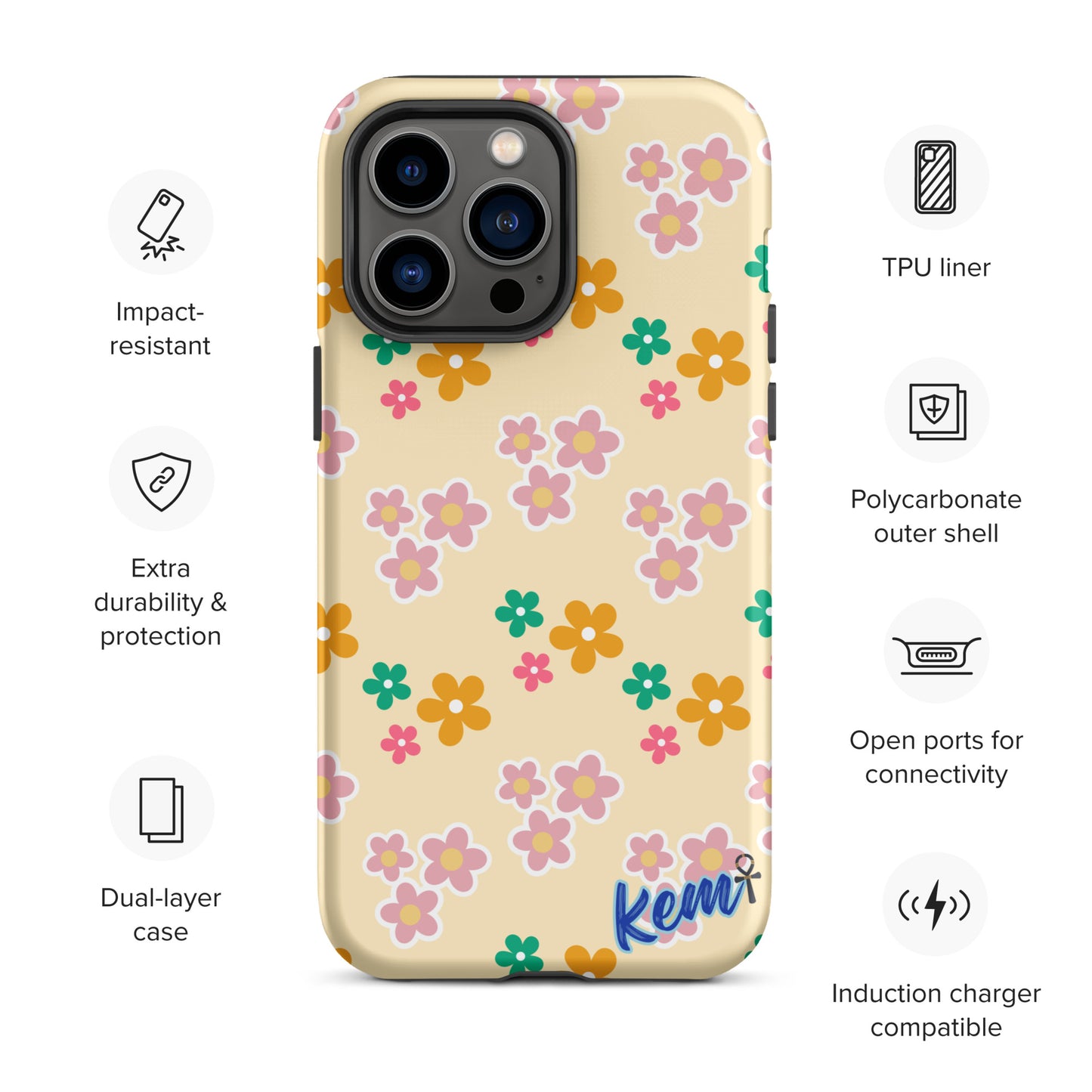 FLORAL Tough Case for iPhone®