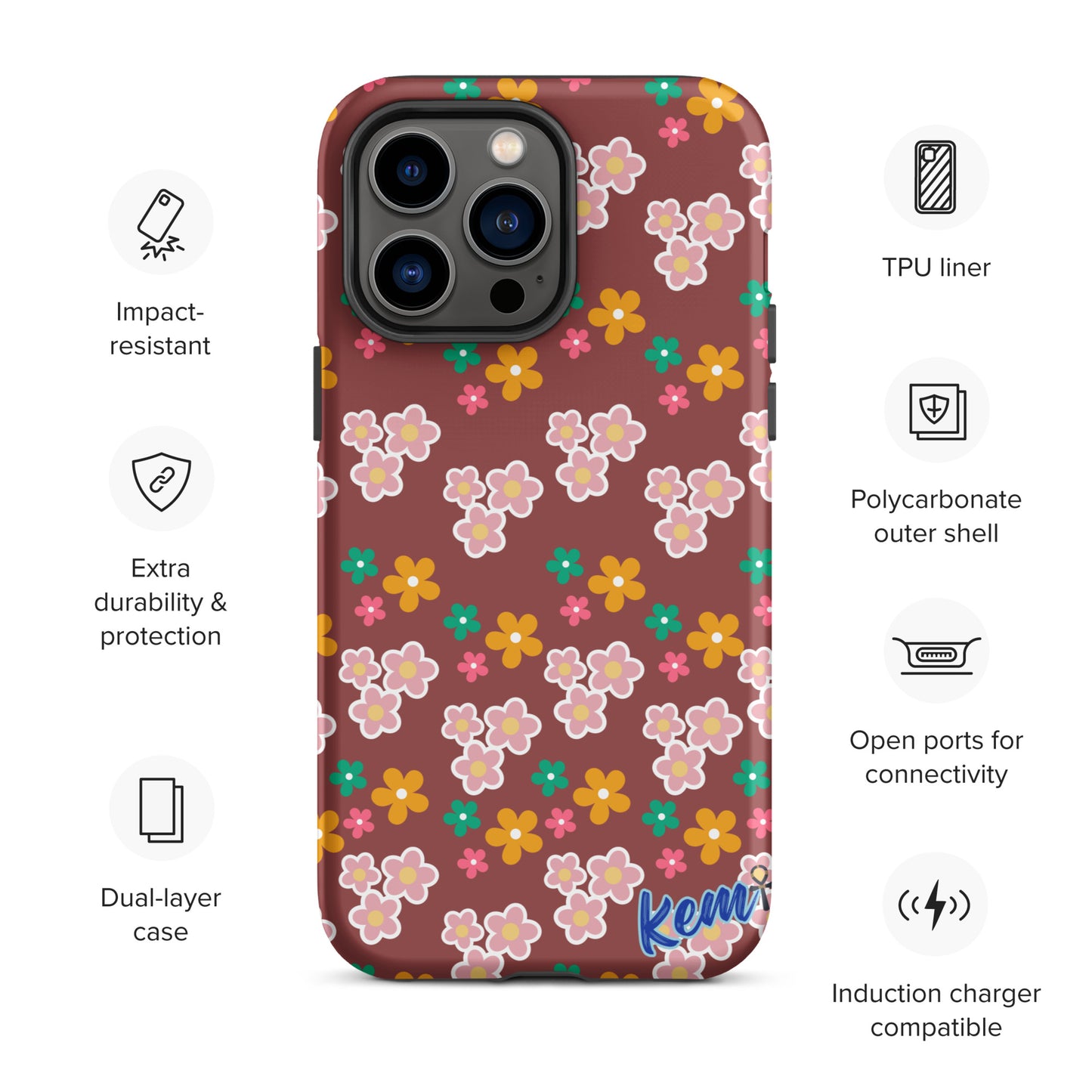 FLORAL Tough Case for iPhone®