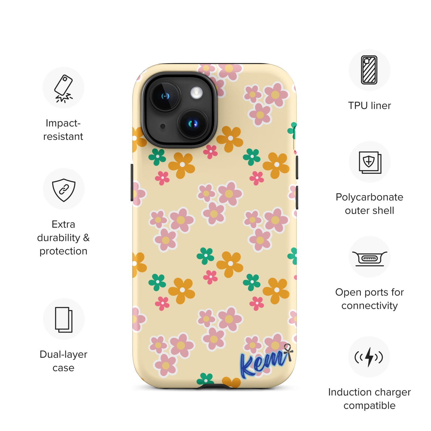 FLORAL Tough Case for iPhone®