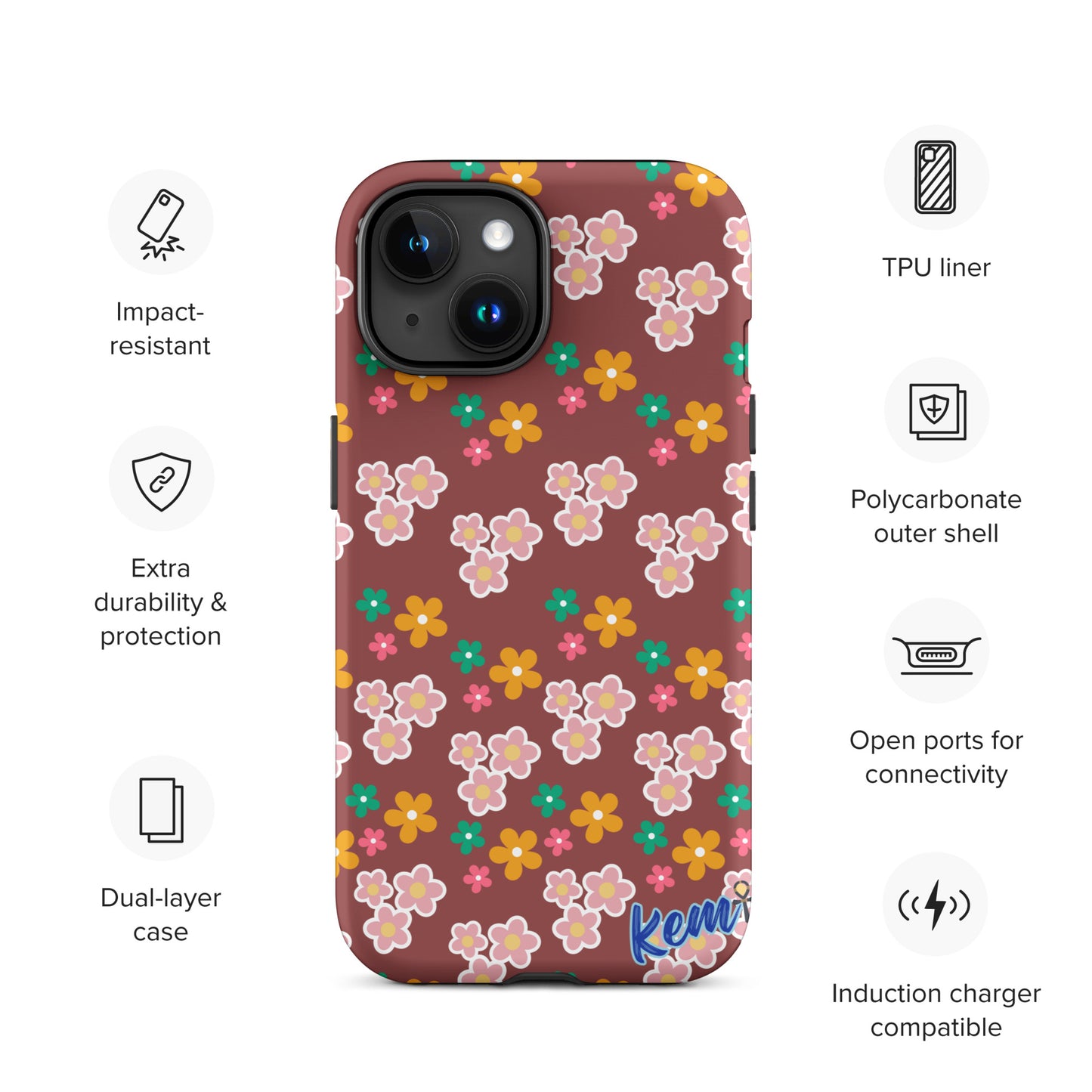 FLORAL Tough Case for iPhone®