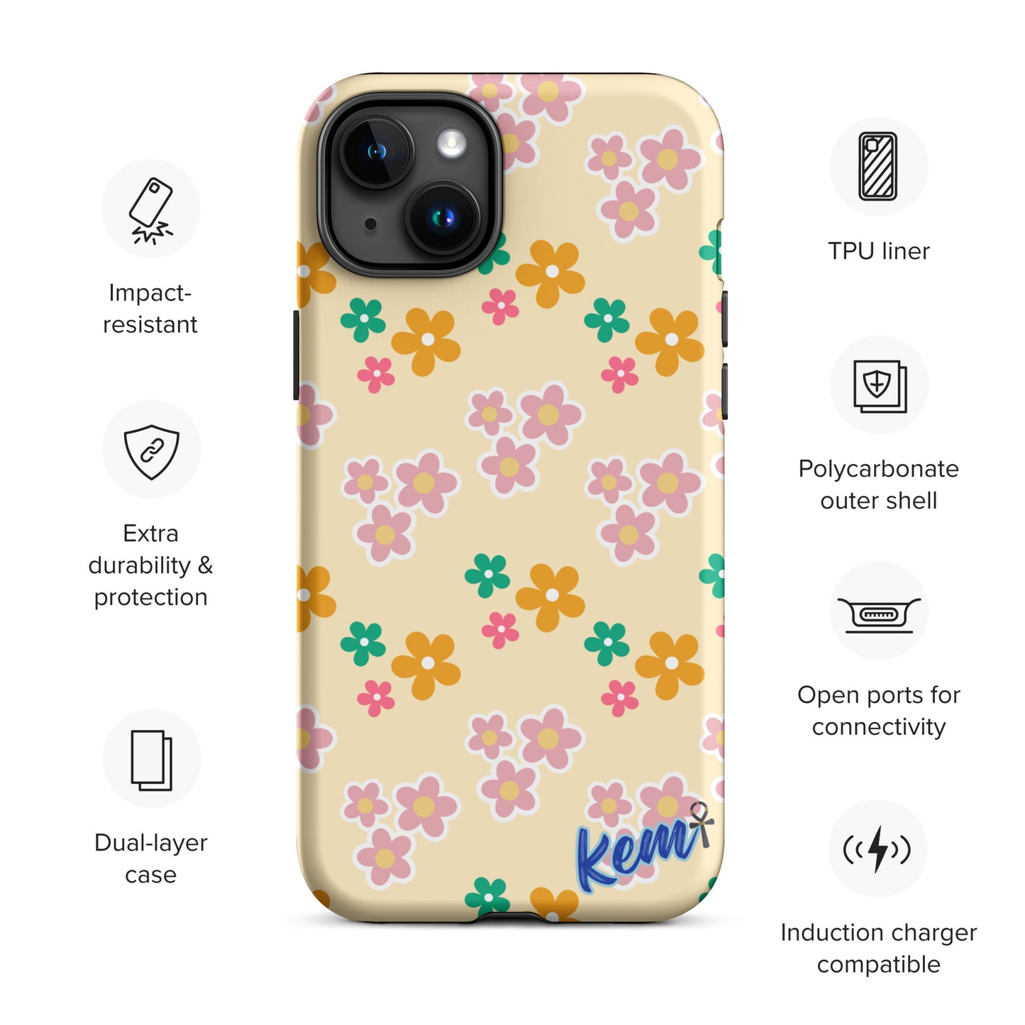 FLORAL Tough Case for iPhone®