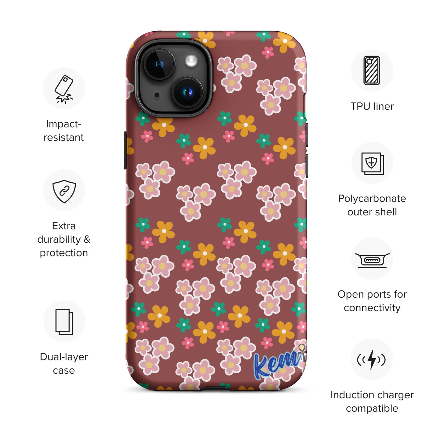 FLORAL Tough Case for iPhone®