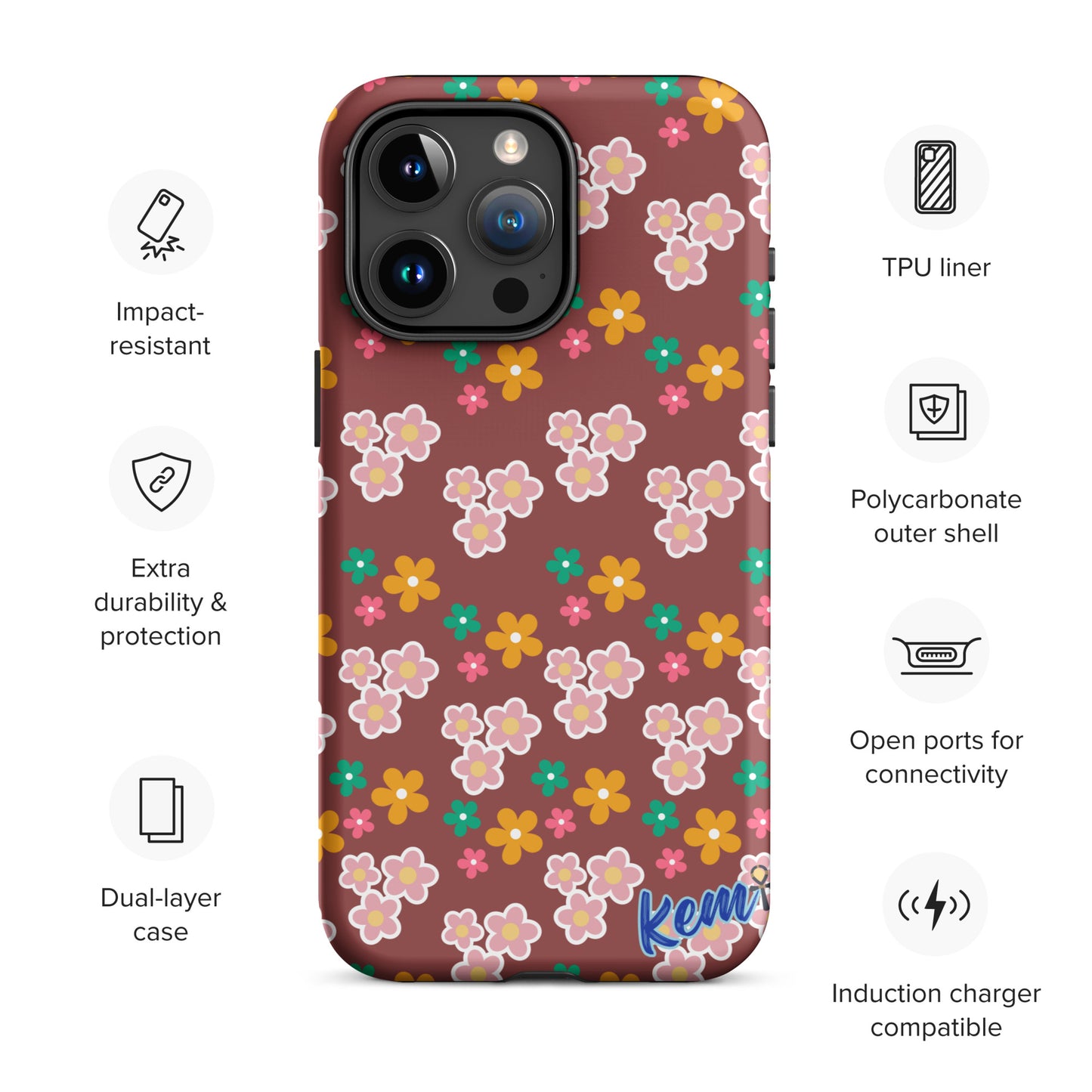 FLORAL Tough Case for iPhone®