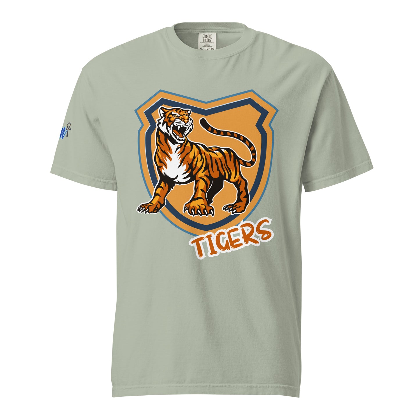 TIGERS Unisex garment-dyed heavyweight t-shirt