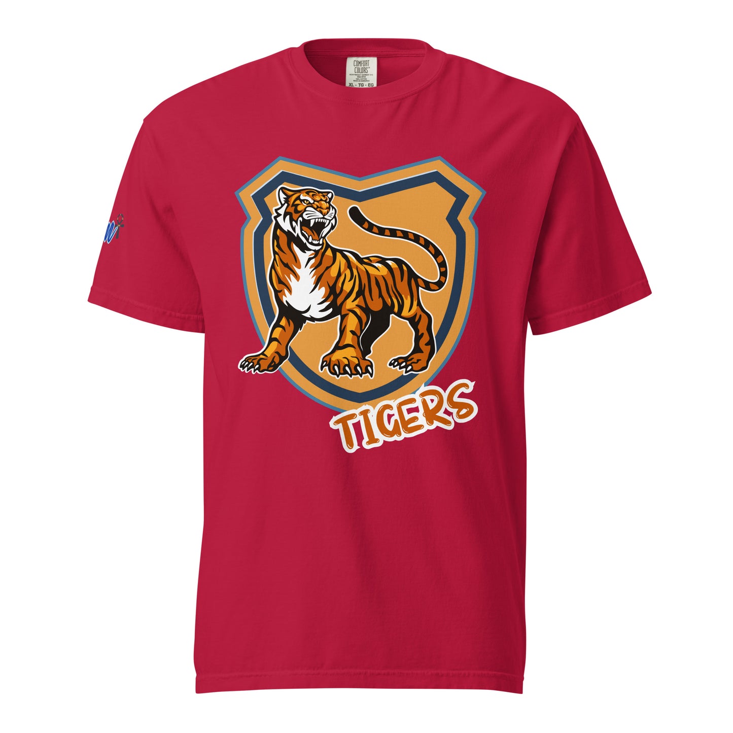 TIGERS Unisex garment-dyed heavyweight t-shirt