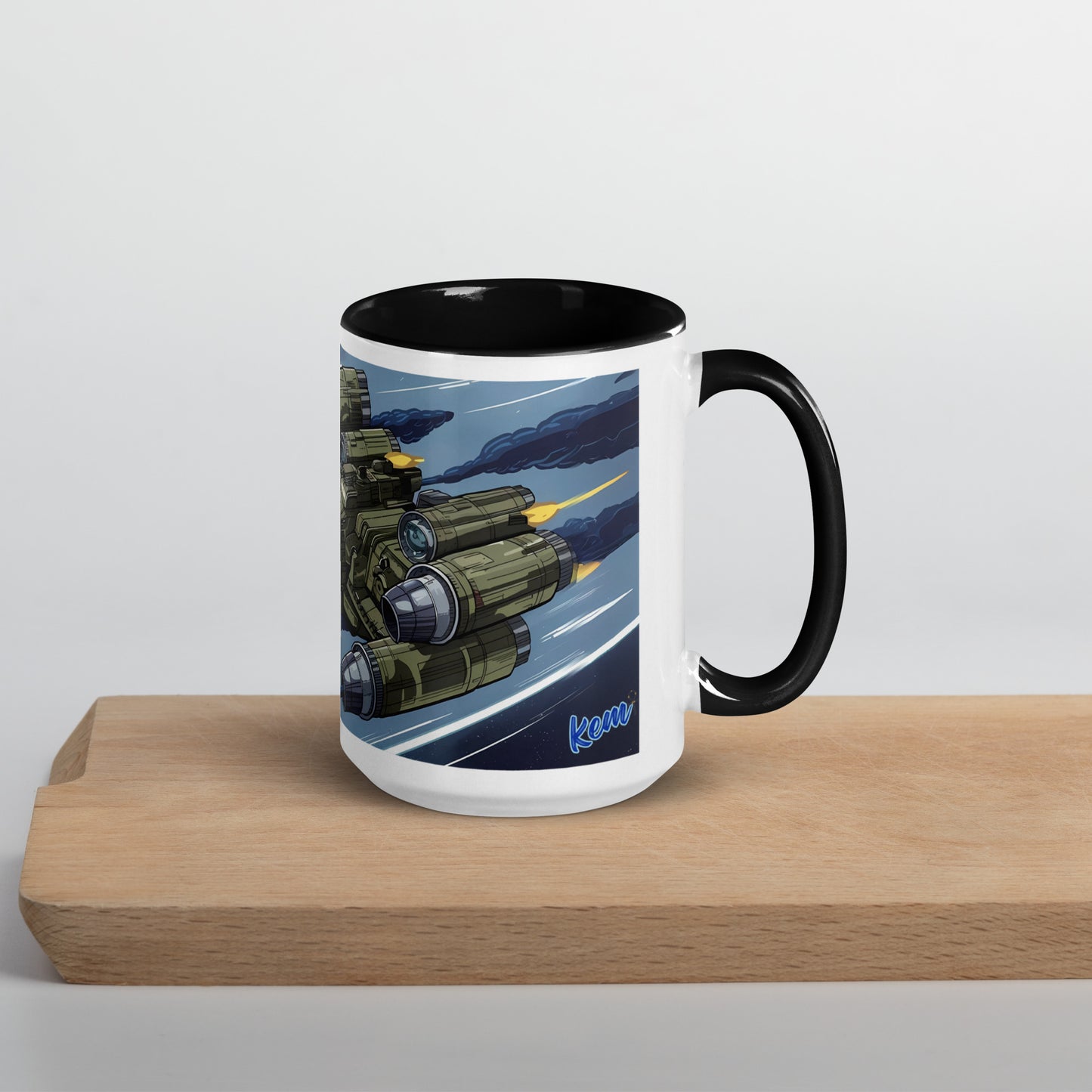 GIVE ME SPACE Mug with Color Inside