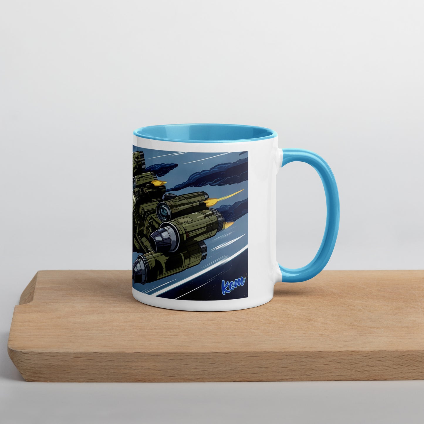 GIVE ME SPACE Mug with Color Inside