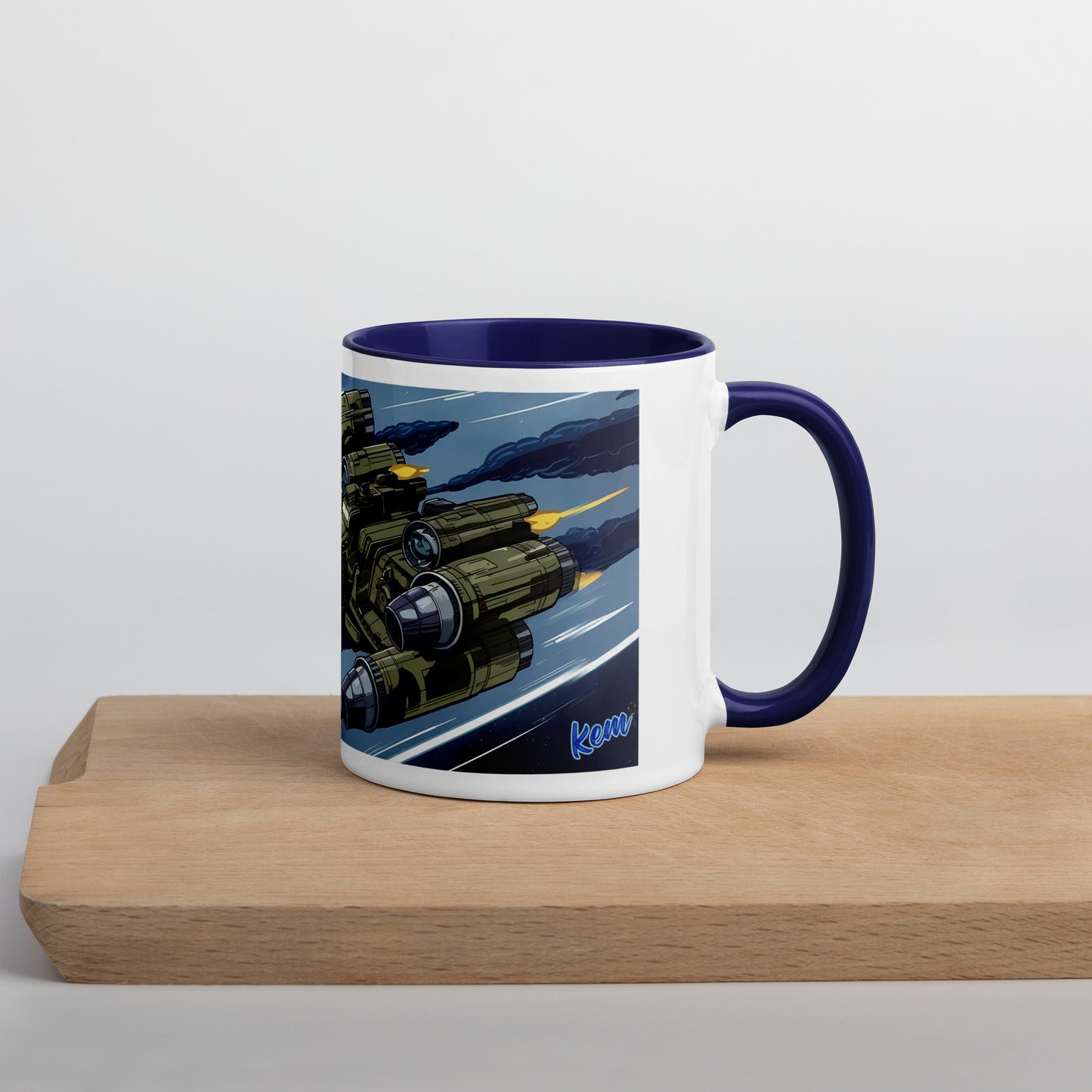 GIVE ME SPACE Mug with Color Inside