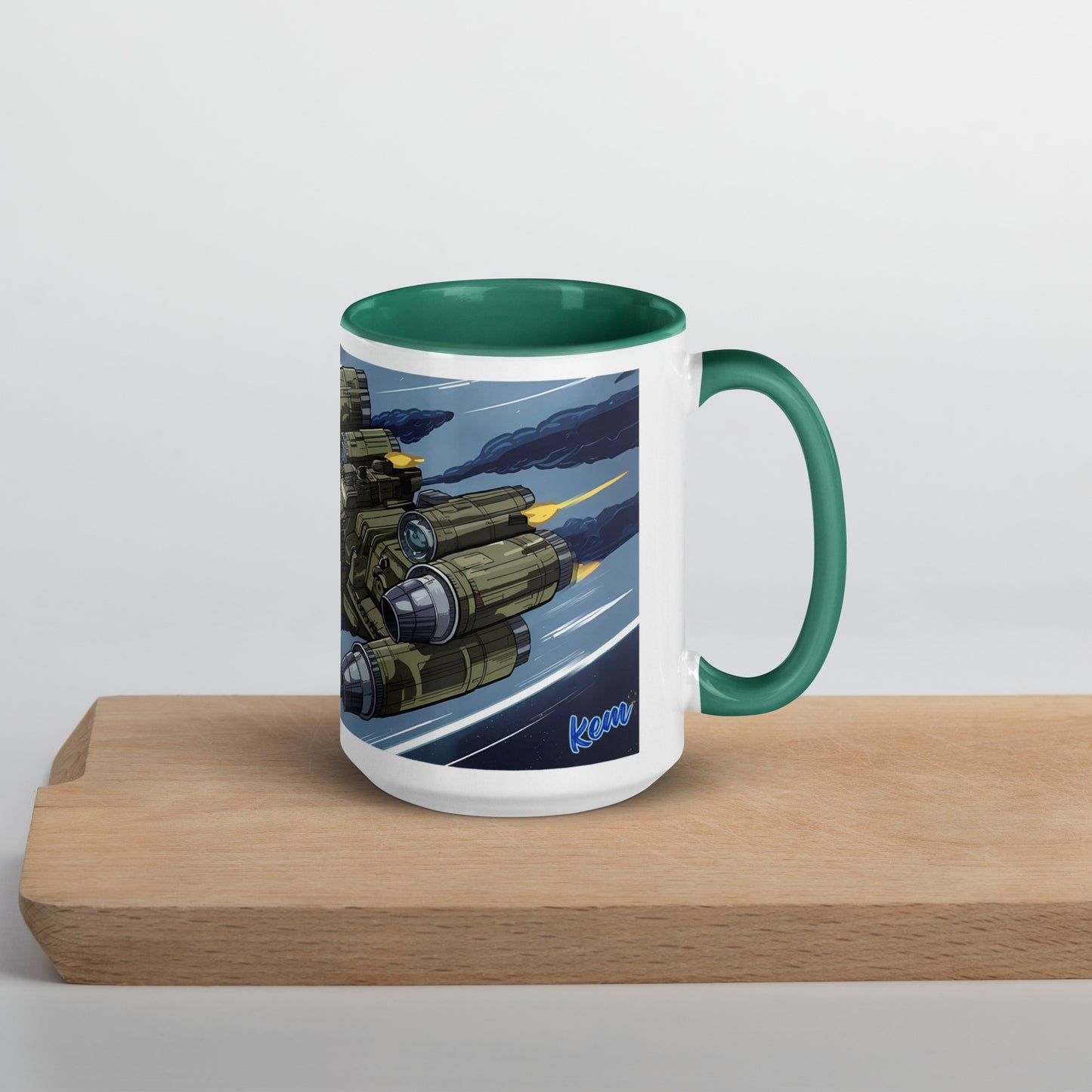 GIVE ME SPACE Mug with Color Inside