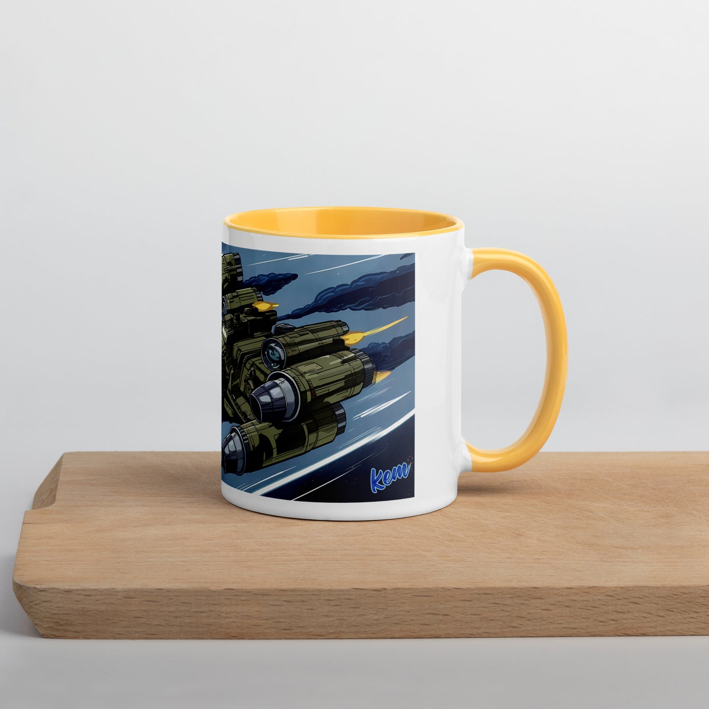 GIVE ME SPACE Mug with Color Inside