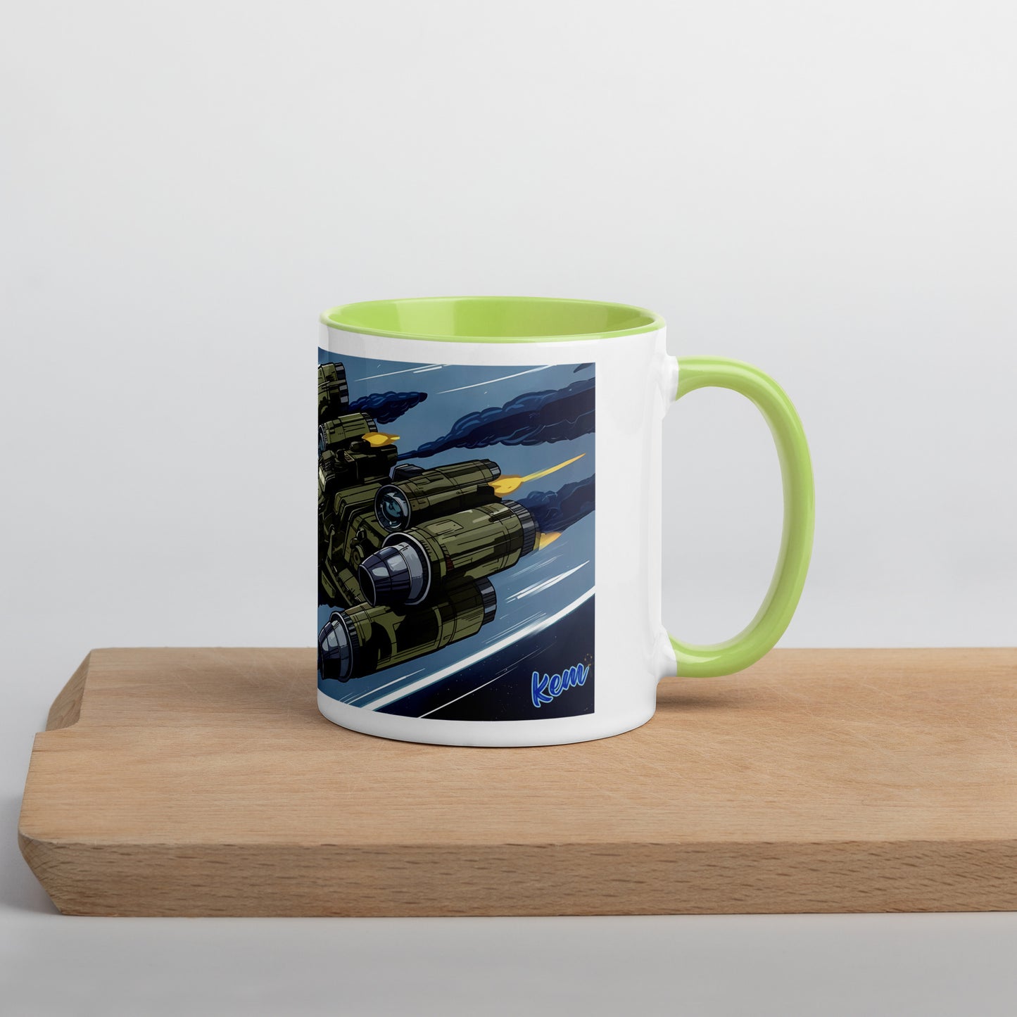 GIVE ME SPACE Mug with Color Inside