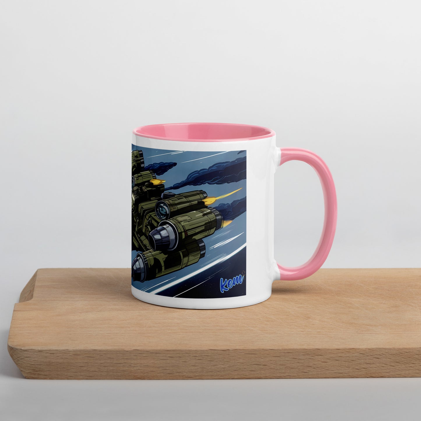 GIVE ME SPACE Mug with Color Inside