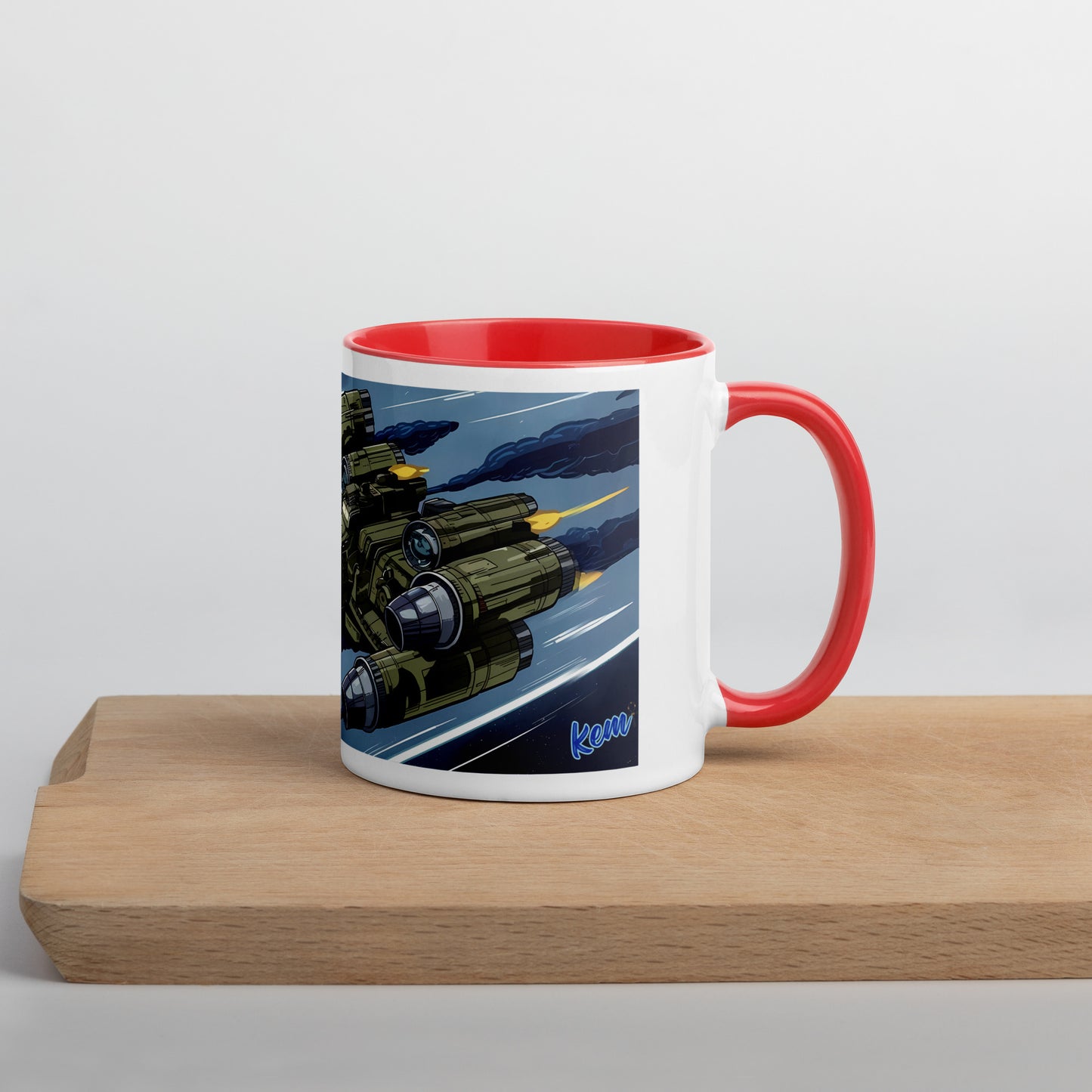 GIVE ME SPACE Mug with Color Inside