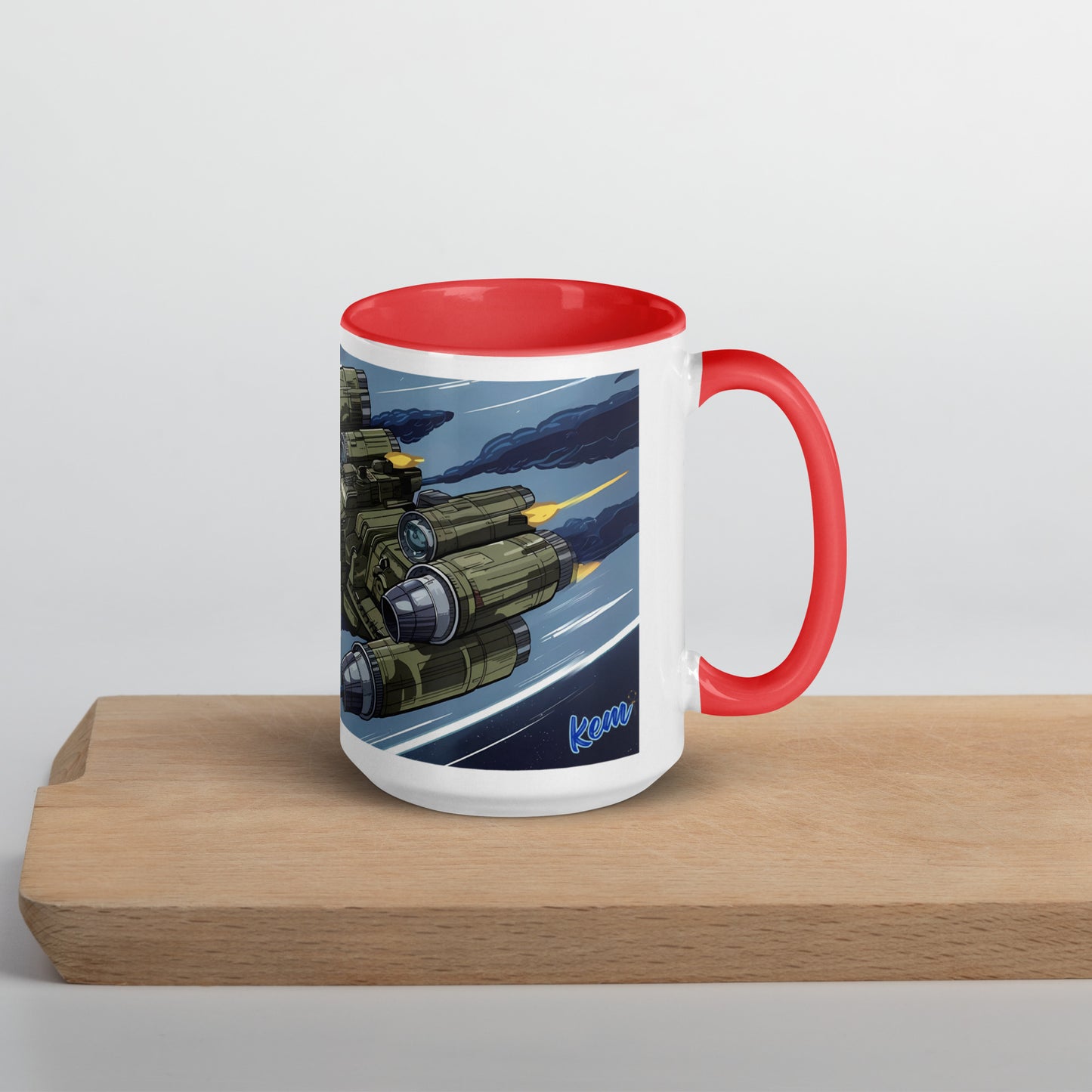 GIVE ME SPACE Mug with Color Inside