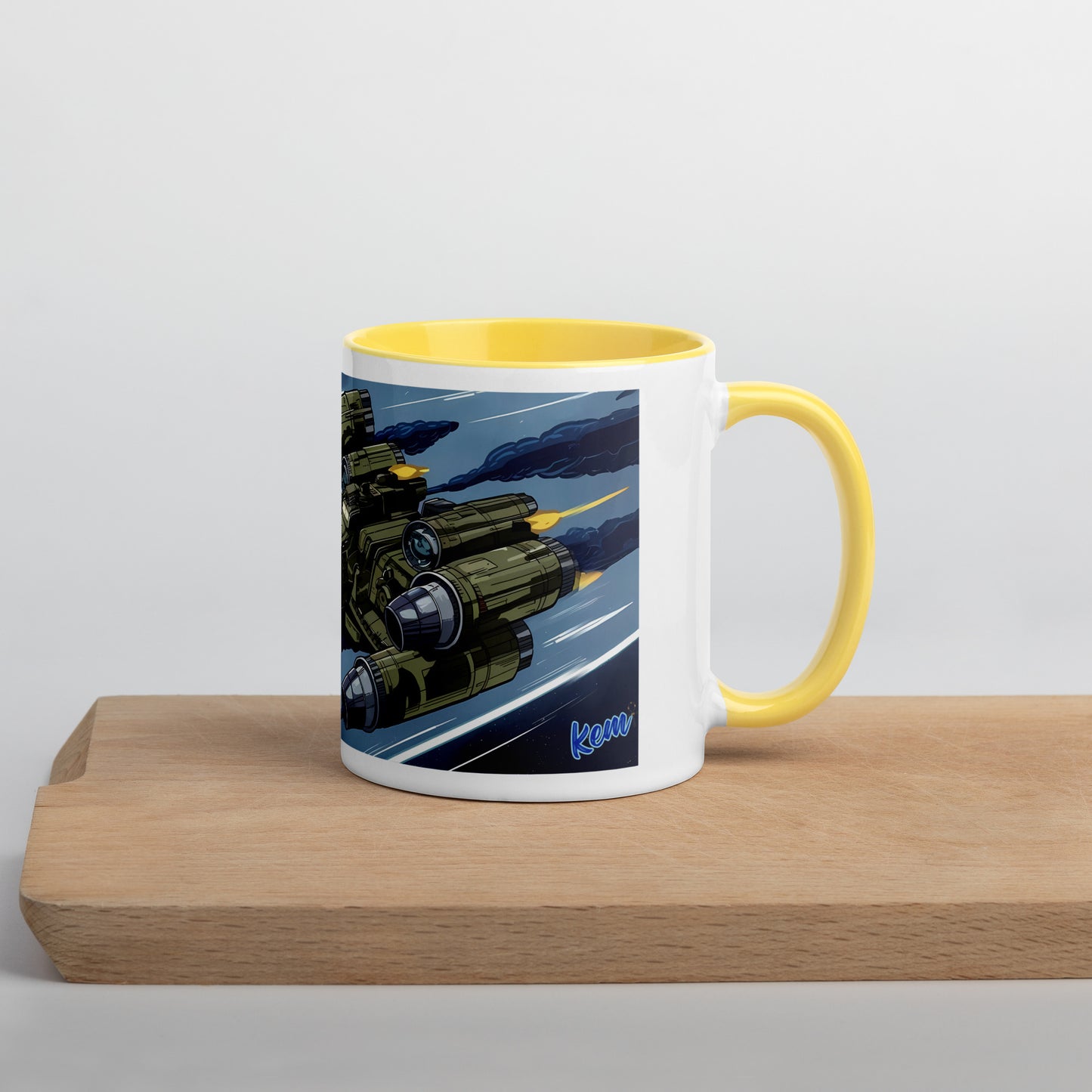 GIVE ME SPACE Mug with Color Inside